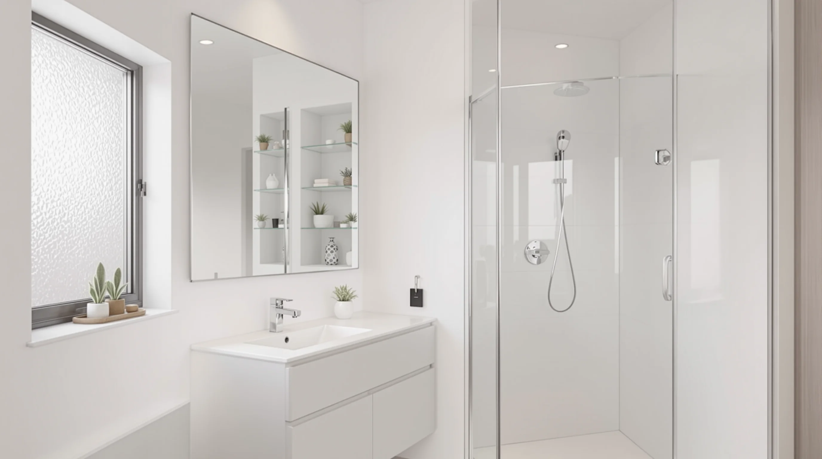 Baños pequeños: 10 soluciones para ganar espacio y luminosidad