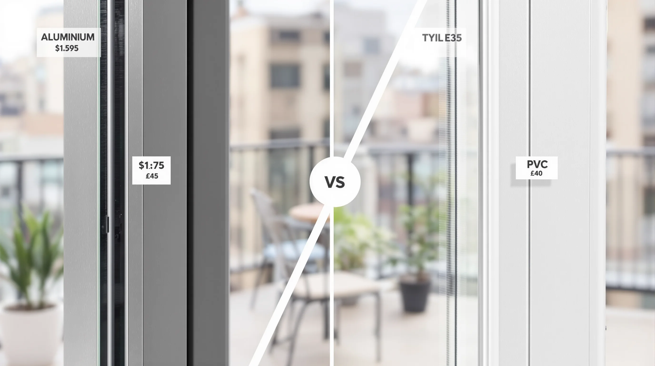 Cerramiento balcon aluminio: el aluminio o el PVC, ¿qué elegir según precio?