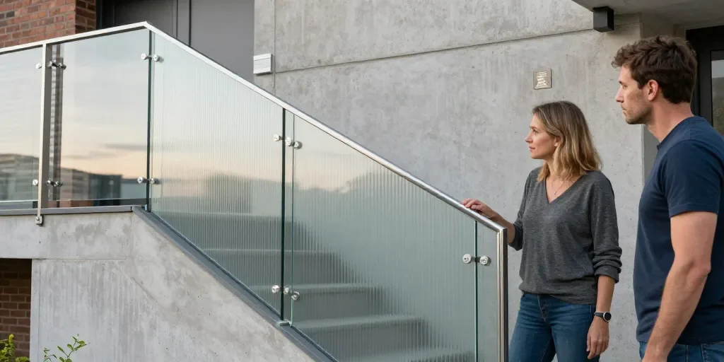 Cerramiento De Escalera Exterior: El Cristal O El Policarbonato, ¿Cuál Conviene?