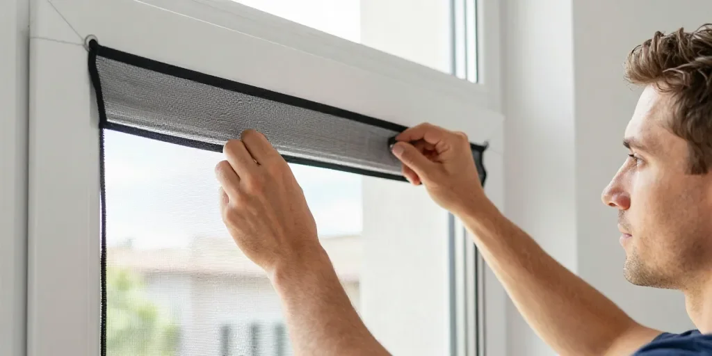 Como Poner Una Mosquitera En Una Ventana: El Método Sencillo Sin Taladros