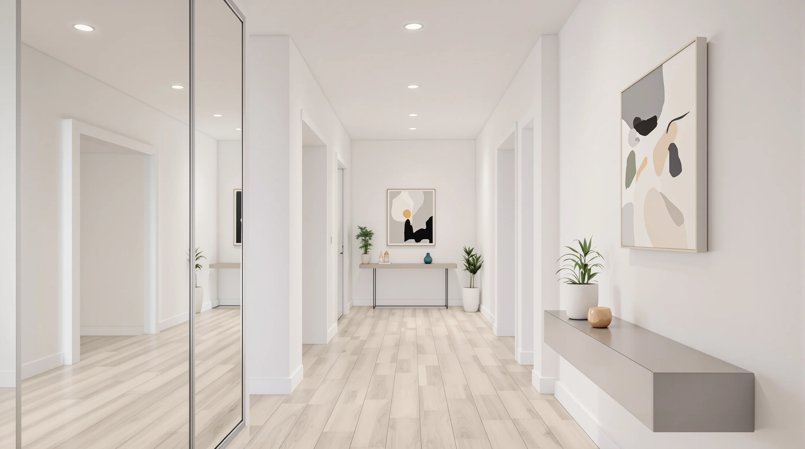 Decoración de pasillos largos: 10 ideas que aportan amplitud y estilo