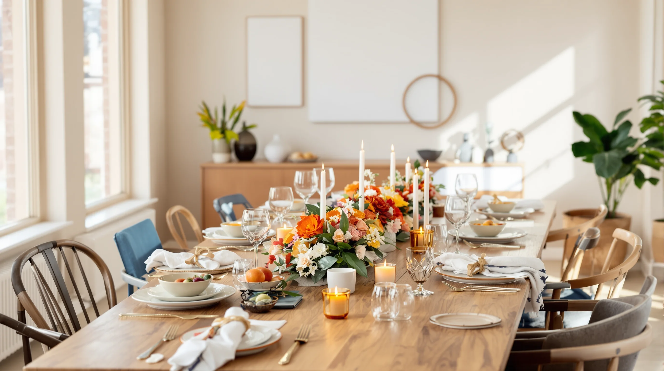 Decoración mesa comedor: 15 ideas originales para transformar el ambiente del hogar