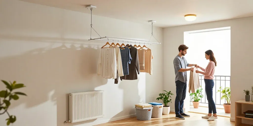 Ideas De Tendedero De Ropa: Las 12 Soluciones Para Pisos Pequeños