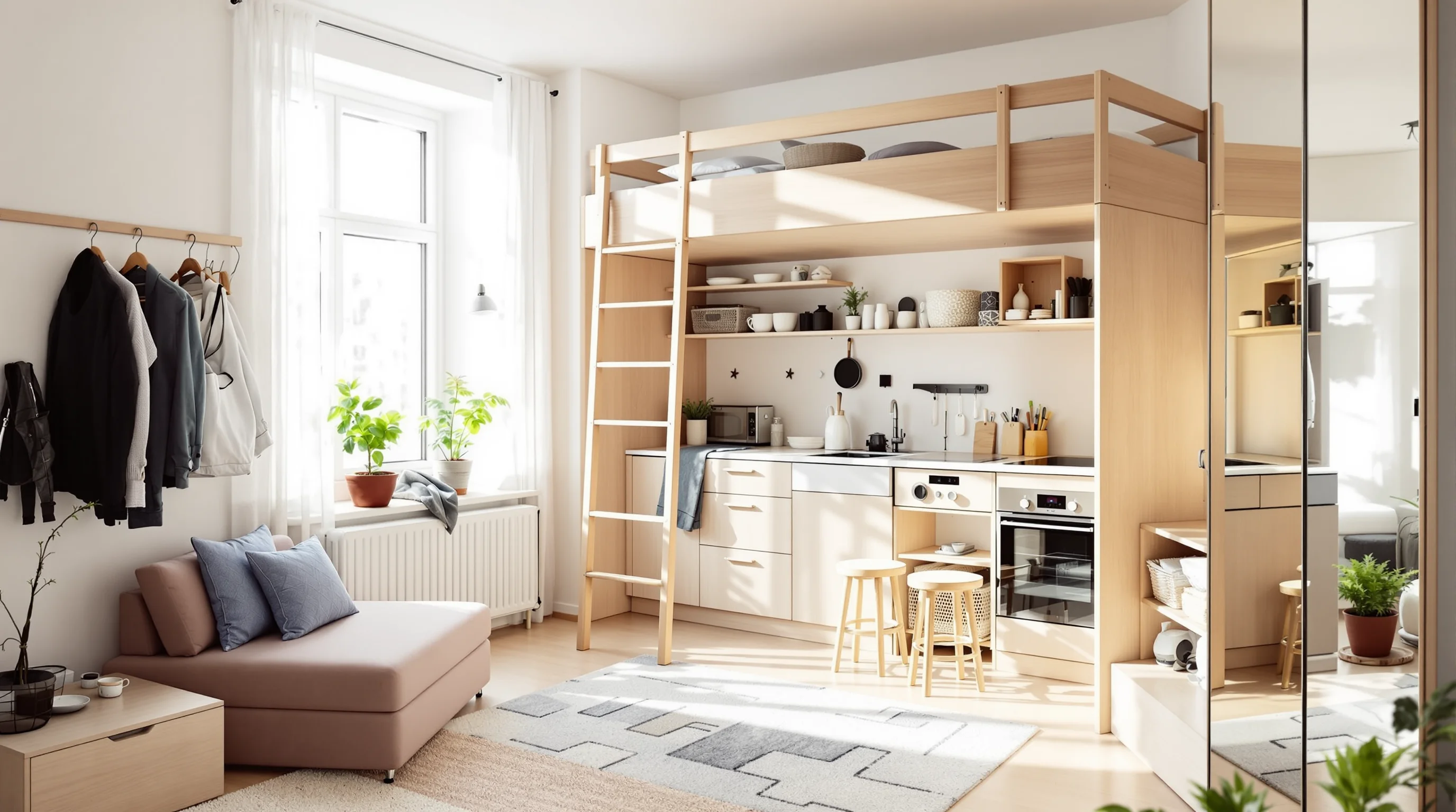 Mini pisos pequeños con encanto: las 10 ideas para maximizar el espacio
