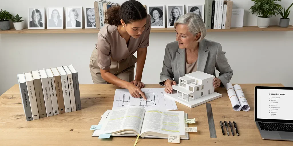 Mujeres y arquitectura: la selección de 12 obras y bibliografías imprescindibles