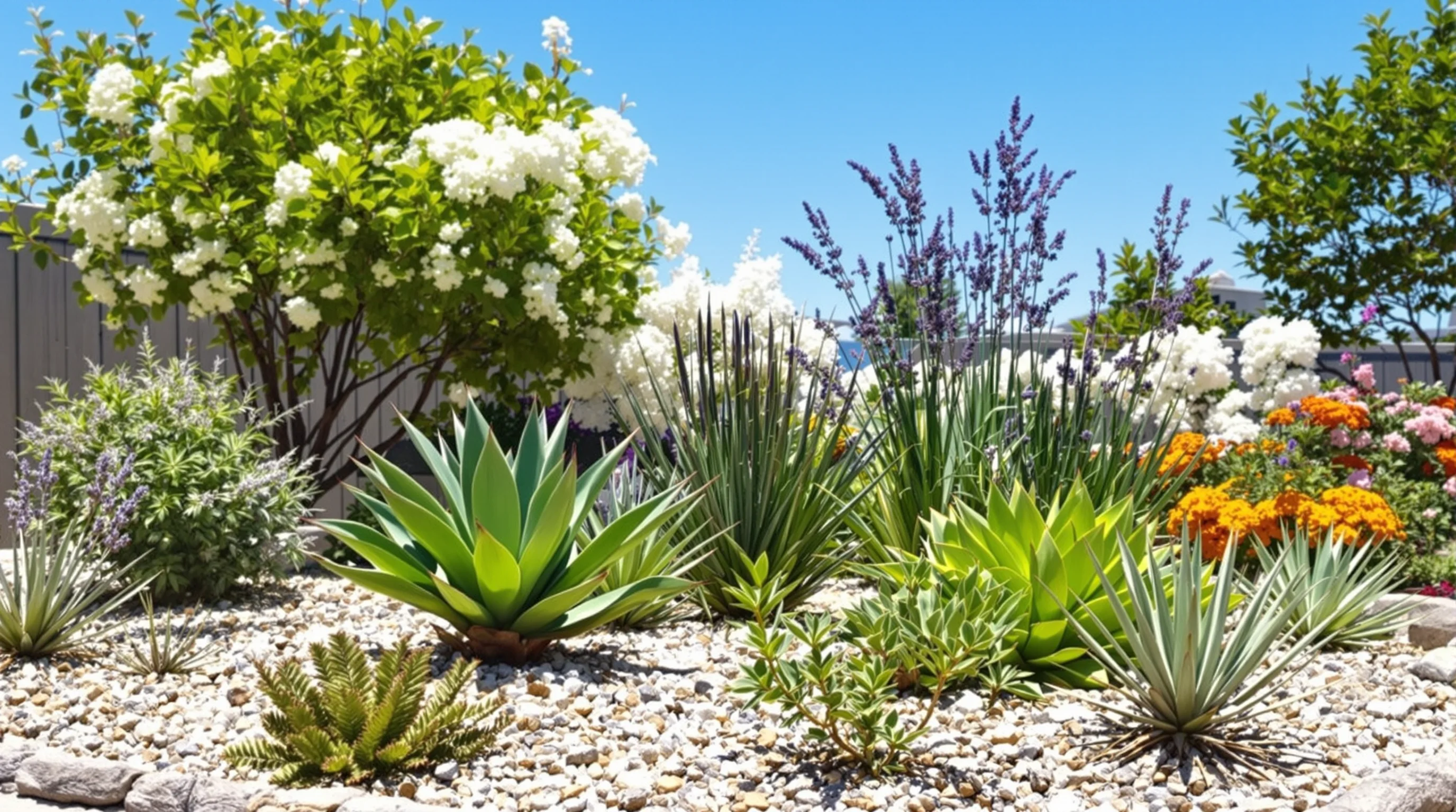 Plantas de exterior resistentes al sol: 18 opciones para ahorrar agua