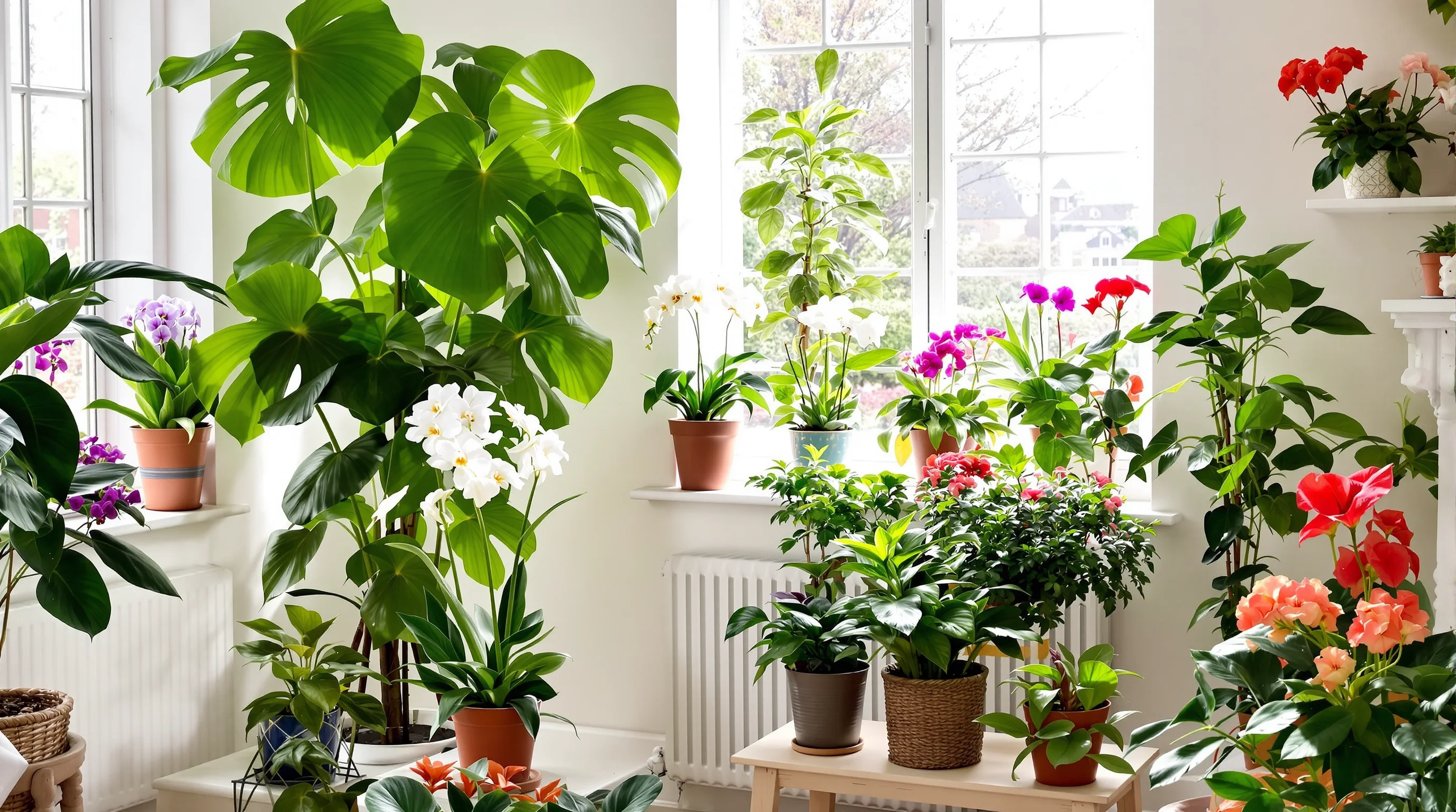 Plantas de interior con flor: las 12 especies más resistentes para cada hogar