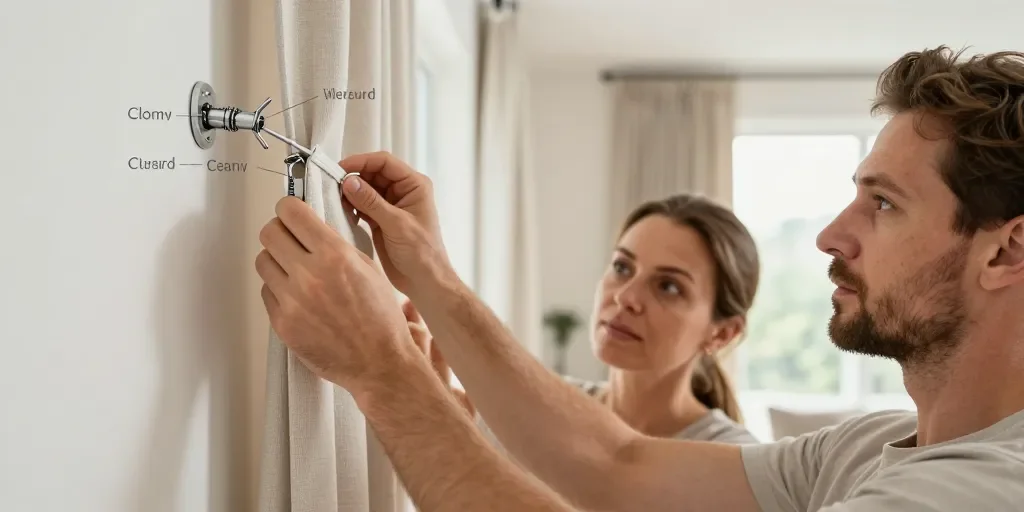 Poner Cortinas Sin Taladrar: Los 7 Métodos Fáciles Y Seguros