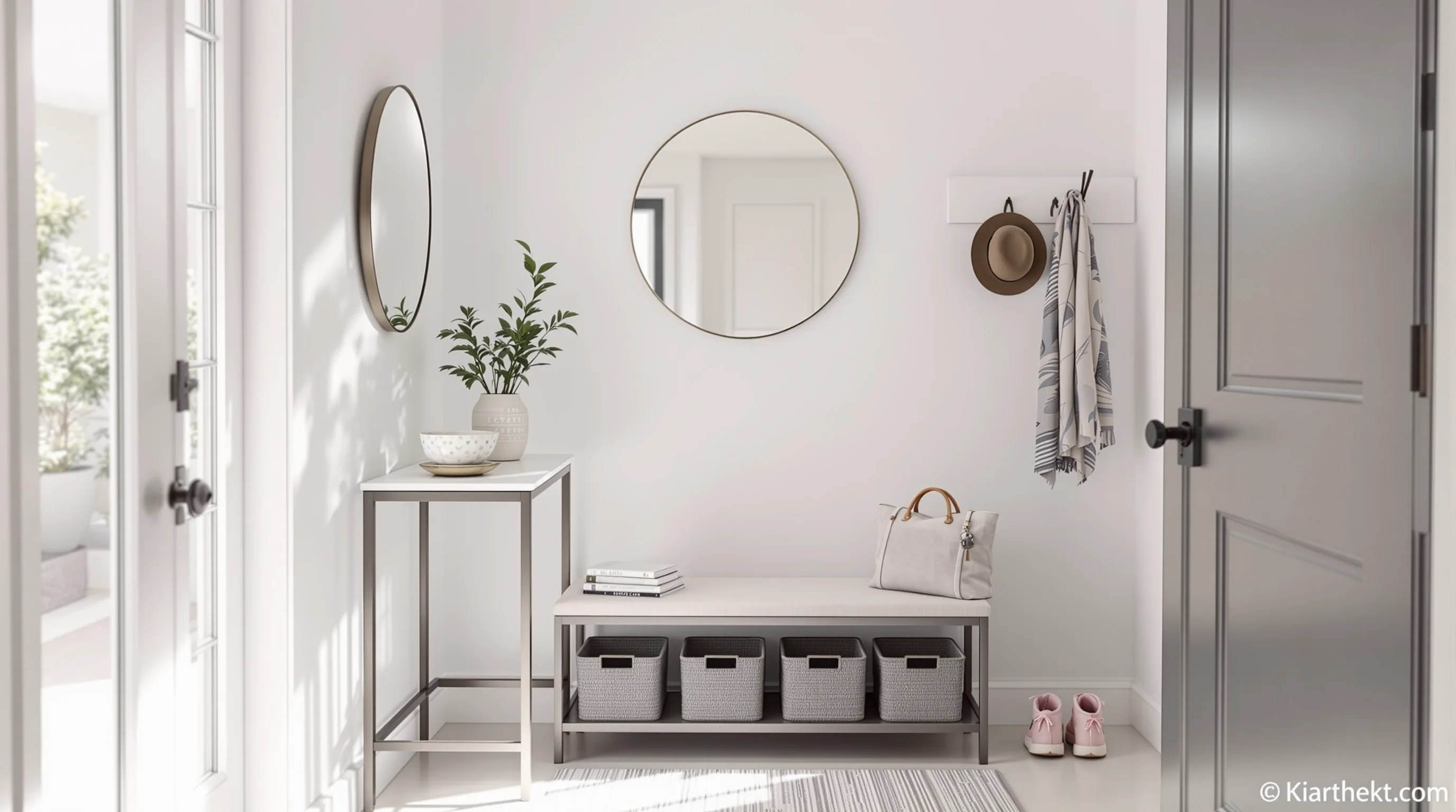 Recibidor pequeño: 9 ideas funcionales para decorar y ganar espacio