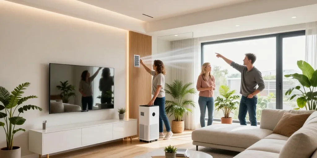 Salón Sin Ventanas: Las 10 Ideas Prácticas Para Iluminar Y Ventilar
