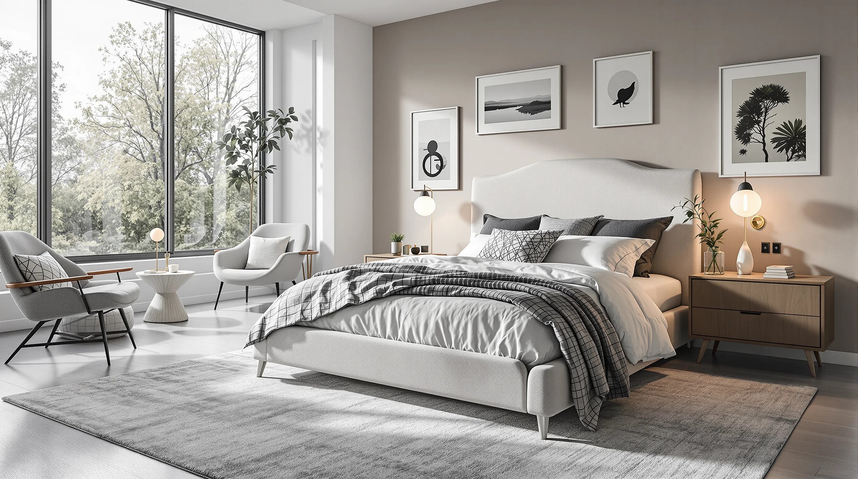 Últimas tendencias en decoración de dormitorios de matrimonio: los estilos que arrasan